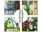 Garden pergola flower support column for climbing plants arch bell for roses 190