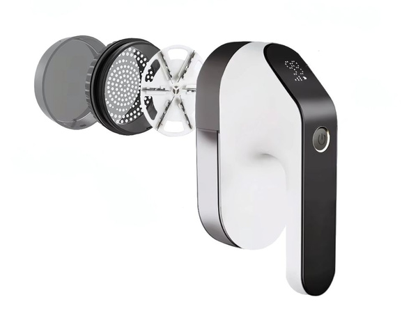 Golarka do ubrań zmechaceń swetrów tkanin tapicerki duża lcd elektryczna