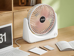 Asztali ventilátor ventilátor vezeték nélküli usb csendes újratölthető 3 üzemmódban