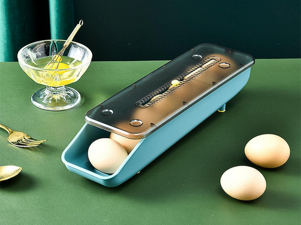 Boîte à oeufs boîte à oeufs organisateur de réfrigérateur plateau à oeufs