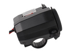 Zásuvka zapaľovača cigariet motocyklový voltmeter 2x usb