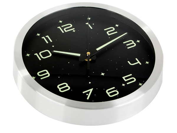 Velik fluorescent wall clock light stars 30cm