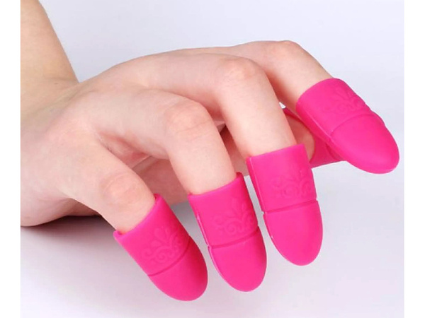 Clips en silicone pour retirer les hybrides, les gels et les acryliques