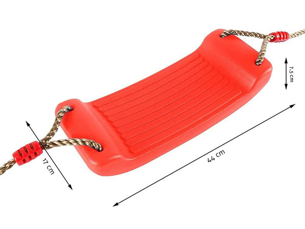 Vaikiškos sodo sūpynės gėlių sėdynė su virve prie medžio