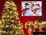 Diamond embroidery snowman set christmas 5d
