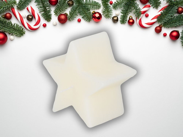 Bougie étoilée parfumée de noël bougie parfumée de noël