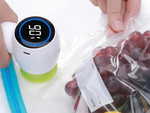 Food vacuum pump for vacuum bags jars electric + bags