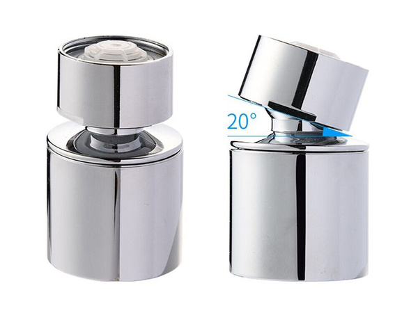 Krāna aeratora pagarinājums pārvietojams 360 mainīga izsmidzināšana