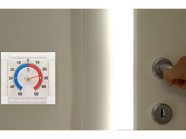 Fenêtre extérieure fenêtre thermomètre autocollant