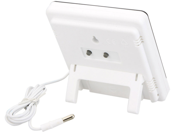 Sisemine lcd digitaalne termomeeter välised andmed alarm