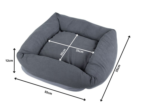 Lit pour chien chat lit moelleux canapé coussin moyen