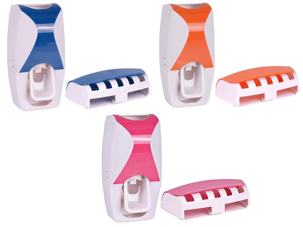 Toothpaste dispenser non-contact handle