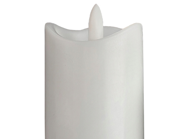 Bougie à pile rechargeable bougie led flamme mobile lampe à cire bougie