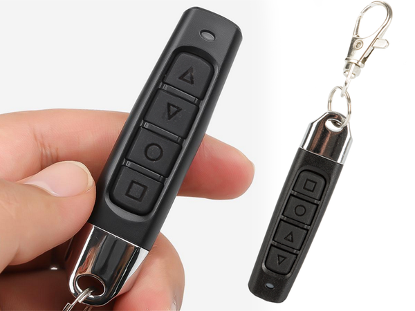 Universal key fob self-copying gate fob
