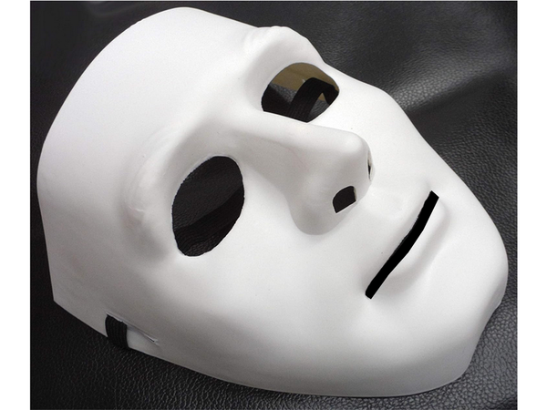 Máscara blanca para halloween myers horror party