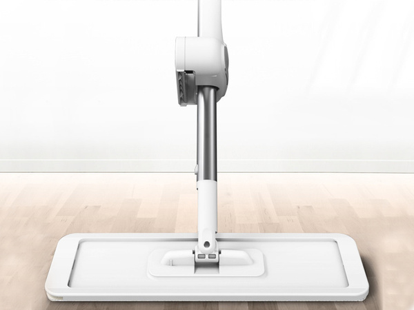 Mop flat cu ștergător de mâini 125 cm pliabil mircofibre larg