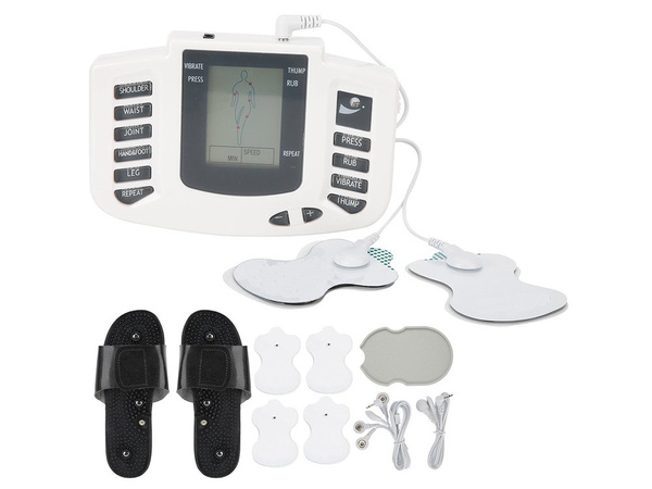 Electroestimulador músculo ems tens taps