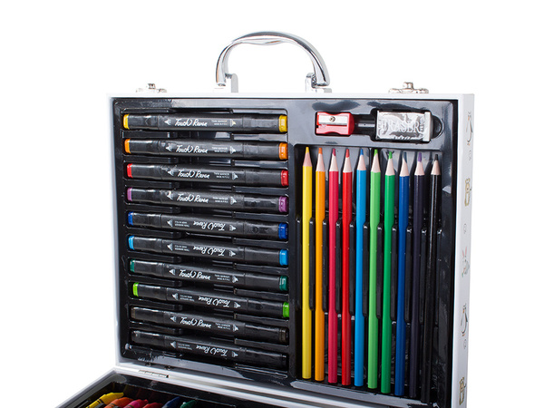 Artist's set for painting in case 64 pcs