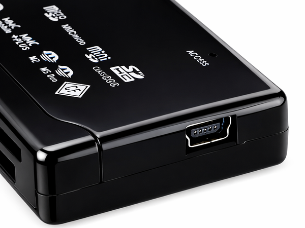 ČTEČKA PAMĚŤOVÝCH KARET PRO FOTOAPARÁT USB MULTI CF SD MICRO SD XD MS MMC