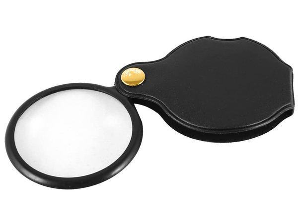 Loupe de poche pliante petit boîtier mini