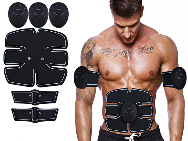 Electrostimulator for abdominal muscles arms thighs ems