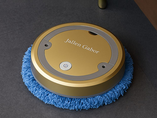 Automatický bezdrôtový elektrický čistiaci mop robot gold