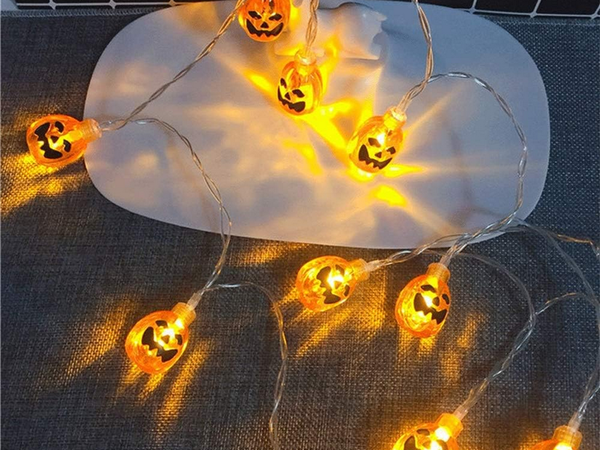 10 led halloween dynams 200cm éclairage dynam decoration