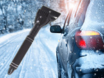 Autó szélvédő kaparó jég jég fagy autó hó
