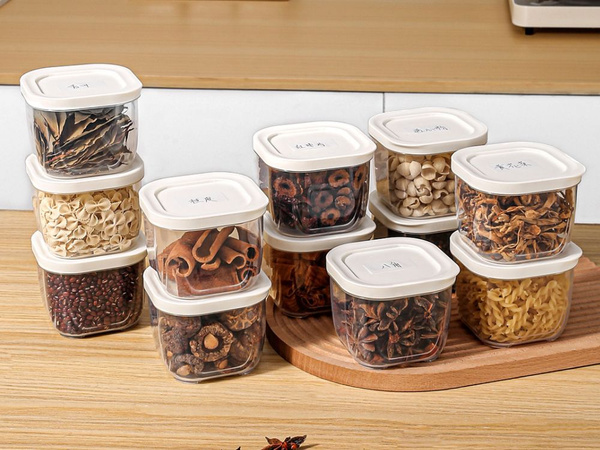 Contenant alimentaire avec couvercle hermétique organiseur de cuisine 500 ml 0,5 l