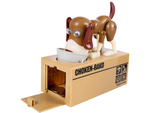Tirelire chien mange pièces distributeur automatique interactif coffre-fort grand modèle