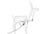Luminous reindeer 216 led christmas decoration large garden with moving head