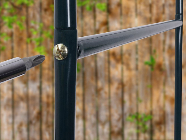 Garden pergola flower support for climbing plants arch for roses ivy metal