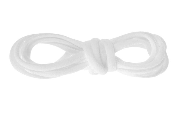 Tkaničky do bot bez vázání pro obuv elastické gumové tkaničky 100 cm