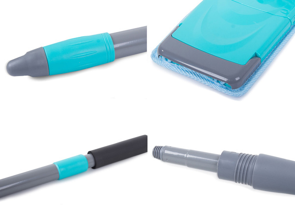 Mop plat pour le nettoyage des sols sans goutte titan twist