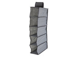 Organizador de armario estante colgante con 5 estantes 70 cm