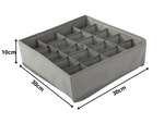 Organisateur de sous-vêtements chaussettes tiroir armoire insert 20 compartiments