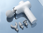 Back massage gun body leg massager strong massage gun 4 tips