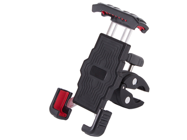 Anti-shock bicycle handlebar phone holder
