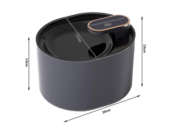 Abreuvoir automatique pour chat fontaine d'eau pour chien filtres bol d'eau