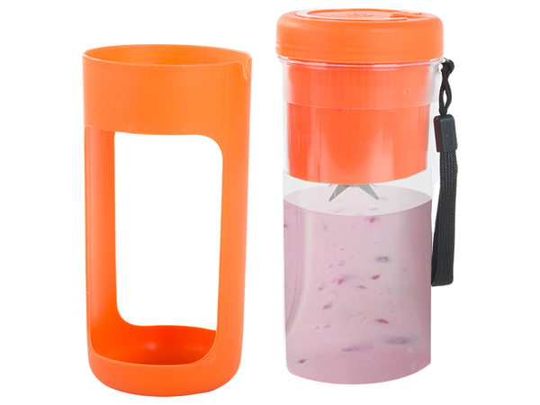 Blender portabil USB fără fir pentru smoothie, tocător de gheață, curea