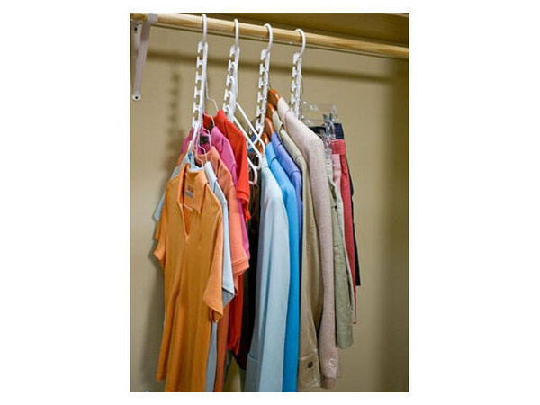 Organisateur de garde-robe pour cintres, 8 pièces