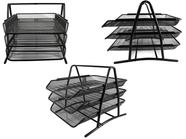 Dokumentenschubladen 3 schubladen organizer-regale