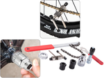 Sada náradia na bicykel kľukový kľúč na reťaz bez reťazového kolesa