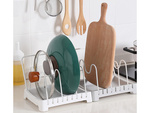 Dish drying rack lid rack