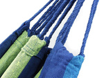 Brazilianisches zweibett-hammak mit kissen xxl large 200kg 260x150 bezug