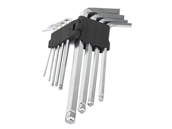 Ball imbus wrenches 9-piece set 1,5-10