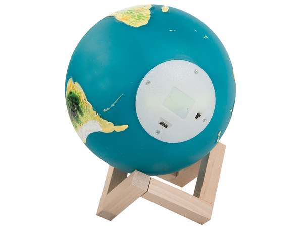 Lampă de noapte 3d rgb globe cu telecomandă, 20 de moduri de atingere pentru copii