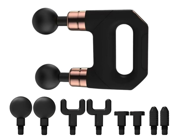 Pistolet de massage double dos masseur corporel puissant 8 conseils