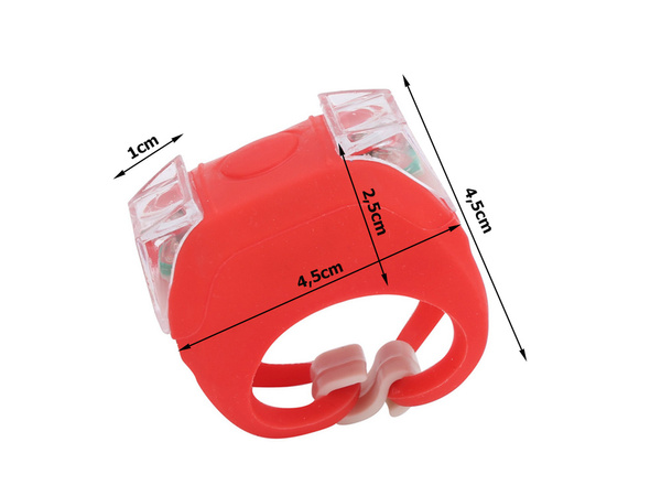 A condus biciclete lumini față spate 2 buc