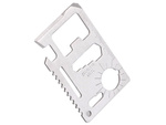 Survival card survival tool knife
